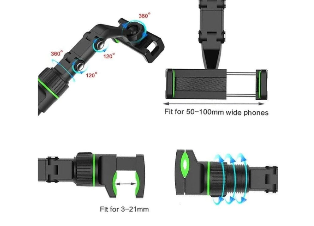 Supporto da auto specchietto retrovisore per cellulari navigatore smartphone