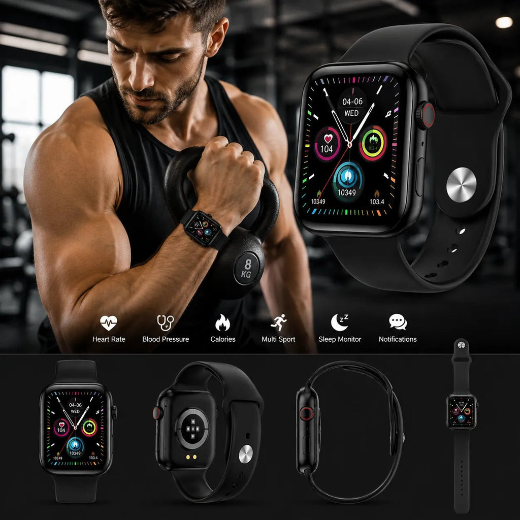 Smartwatch K10 con SIM – Display Touch HD, Chiamate, Monitor Salute e Fitness Tracker - | Prendilo Subito
