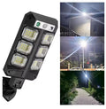 Lampada da parete solare a LED nera con sensore di movimento TE-B0605