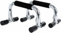 Maniglie per Flessioni Piegamenti sulle Braccia Push Up Bar in Acciaio Cromato