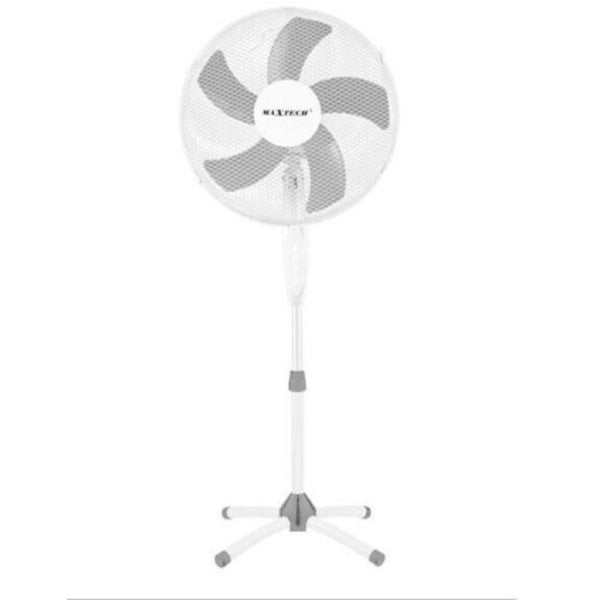 Ventilatore A Piantana 130cm 3 Velocità 45 W 16" Funzione Di Oscillazione Fs40-1
